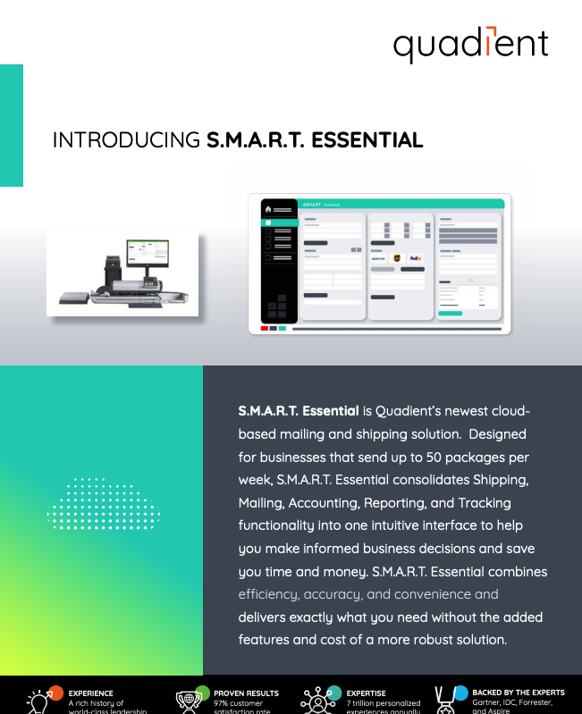 S. M. A. R. T. Mailing software systems from quadient and mcc